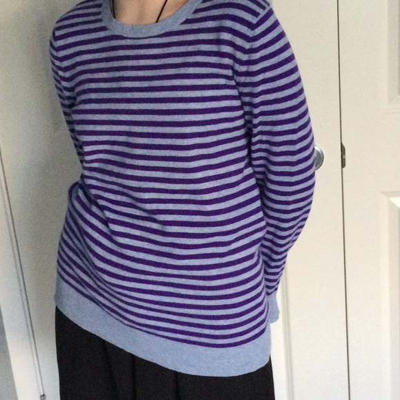 Talbots striped sweater size M - Picture 2 of 6
